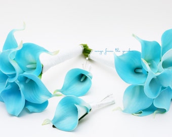 749 New bridal bouquet toss 155 Navy White Bridal Bouquet Toss Bouquet Real by SongsFromTheGarden 