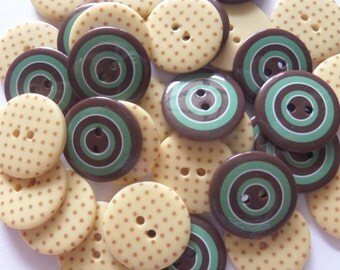 Unusual Unique Buttons by CustomizeSouvenir on Etsy