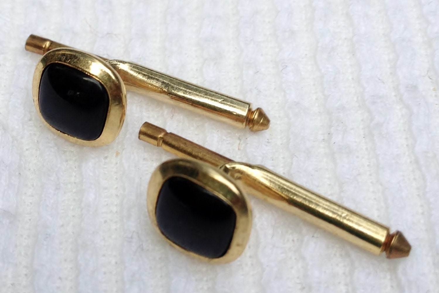 onyx shirt studs