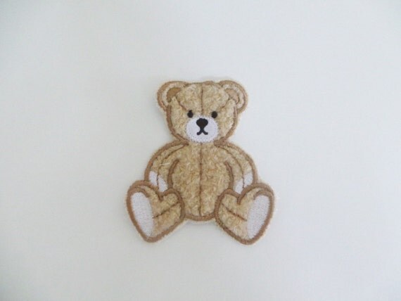 embroidered teddy bear