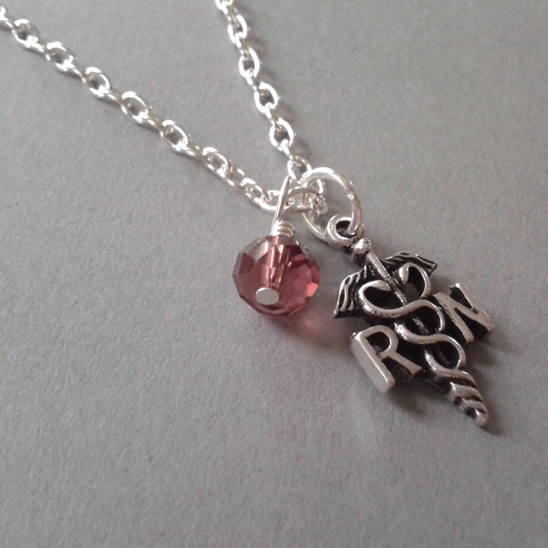 RN Nurse Charm Necklace