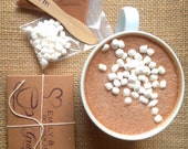 Unique winter wedding favors. Hot Cocoa Wedding Favors. Set of 50 with Custom Stamps Unique winter wedding favors. Hot Cocoa Wedding Favors. Set of 50 with Custom Stamps