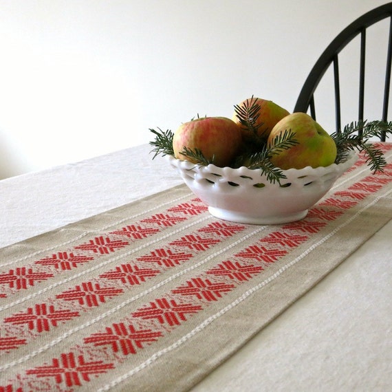 54 inches table Length 72 runner  inches [$66.00] inches length 60  scandinavian Select christmas  a [$60.00]