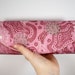 Pink clutch, Indian Sari Clutch Purse, Indian wedding, pink sari