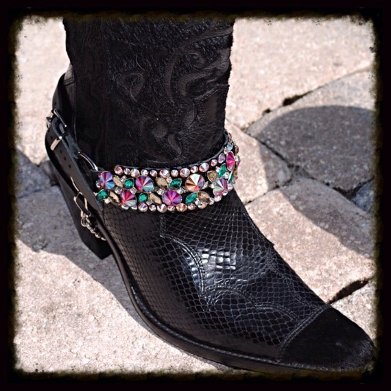 cowboy boot harness straps