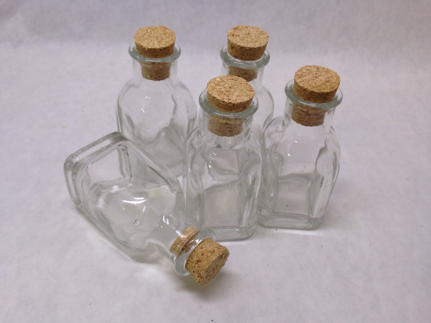 SALE Glass Small Bottles Jars bulk