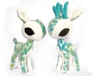 plush stag head