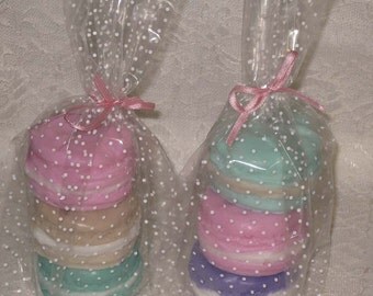 Food Soap French Macaron Soap French Macaroon Soap Yummy Food Soap, 3 Macaron Soaps, Natural Handmade Soap