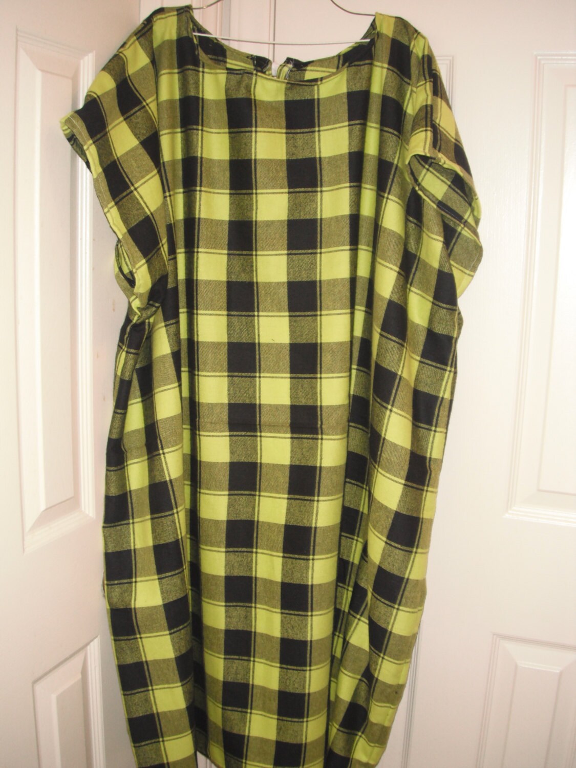 lime green flannel