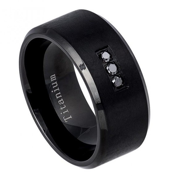 Cool Mens Gift Titanium ring mens wedding ring by ...