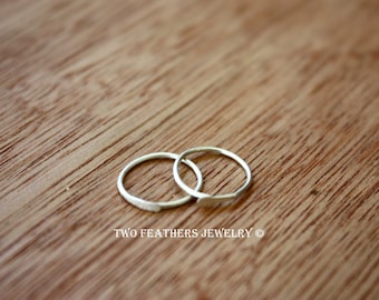 Sterling Silver Hoop Earrings - Tiny Silver Hoops - Small Hoop Earrings - Sterling Hoops - Minimalist Jewelry - Modern Silver Jewelry