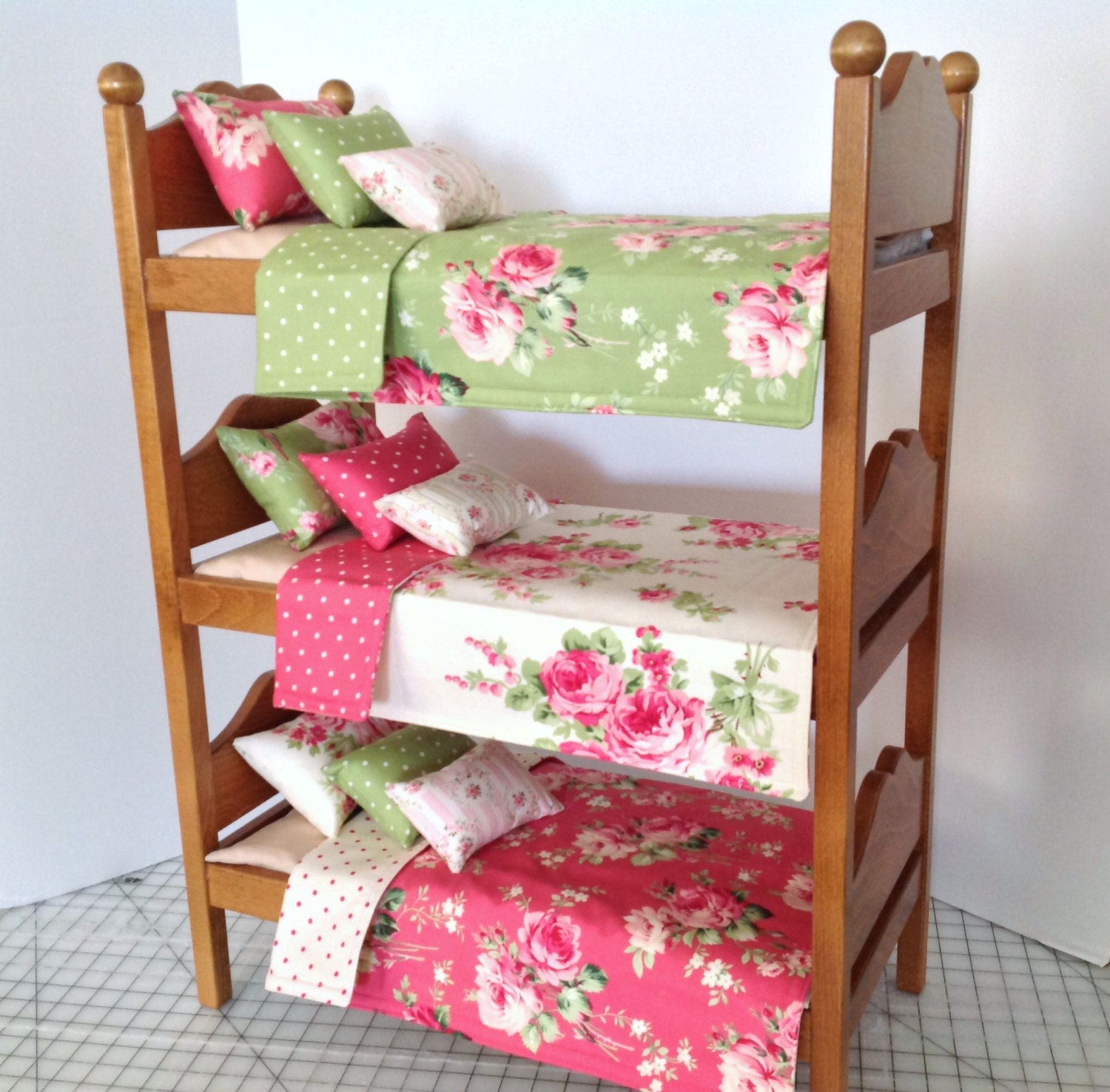 Reserved for Rachel. American Girl Doll Furniture Triple