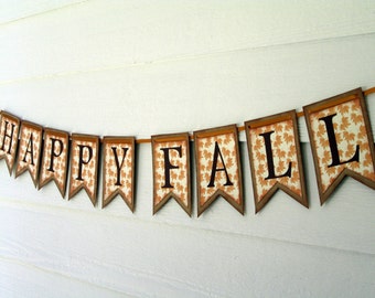 Happy Fall Banner
