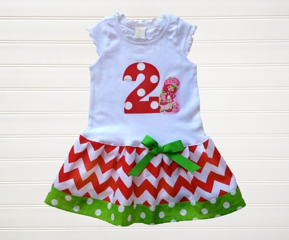 Girls Chevron Dress Number Dress Birthday Dress Baby Toddlers 6 12 18 ...