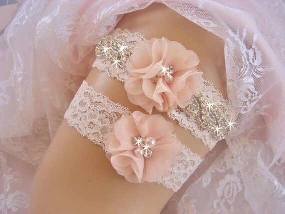 Vintage Bridal Garter 77