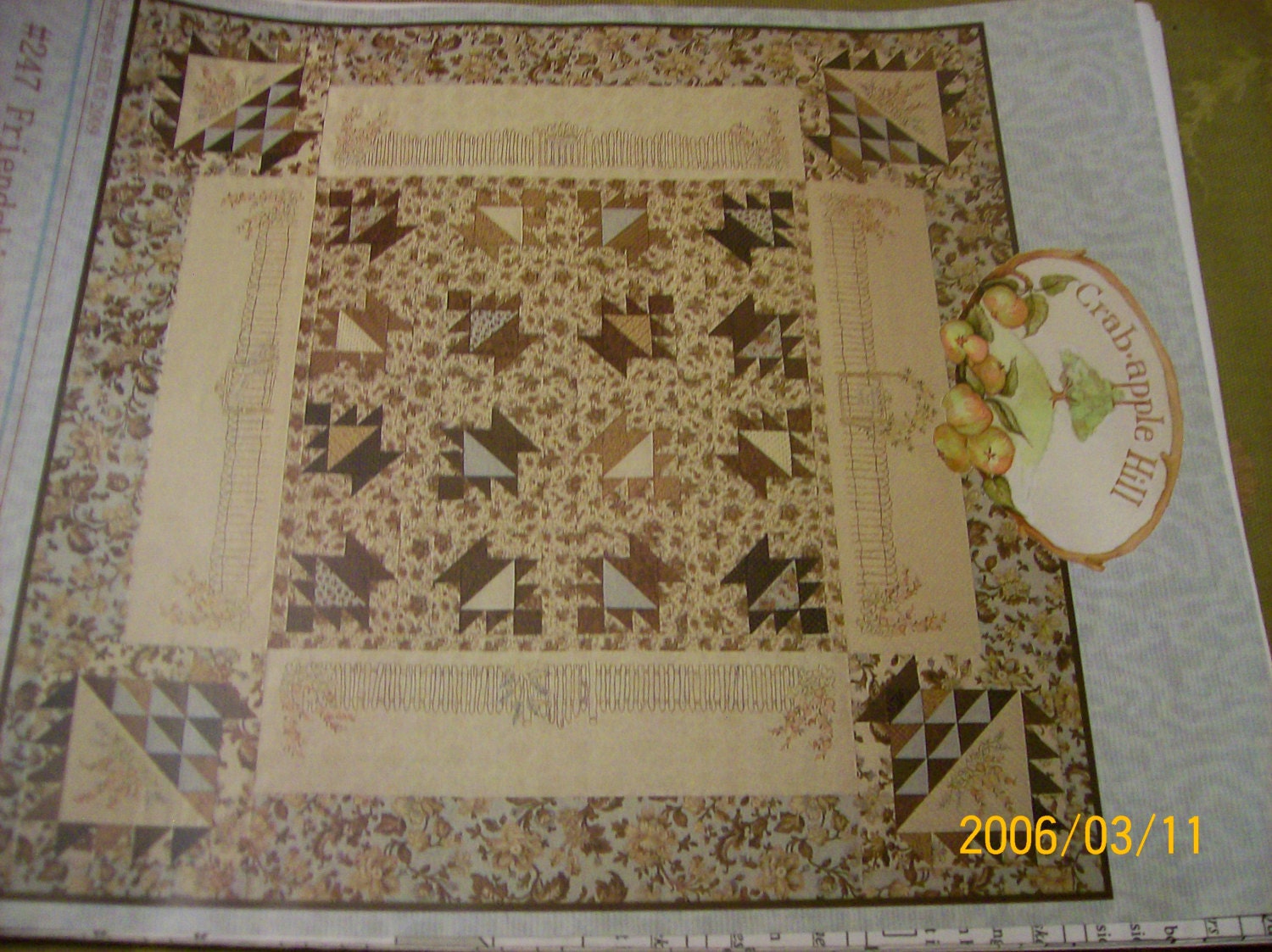 Crabapple Hill Quilt Pattern Friendship by MaggieRoseNeedleCo