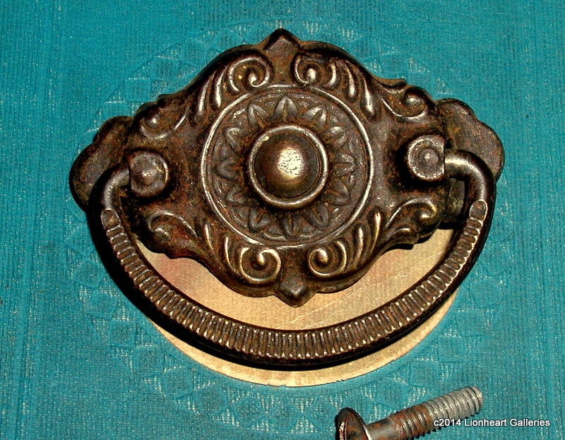 Antique French Provencial Drawer Pull Vintage Furniture Hardware Supply Haute Juice