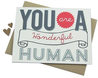 Funny Thank You Card, Humorous Card to Say Thanks, Thinking of You, For a Friend, You're the Best, Best Friend Card, Funny Just Because Card