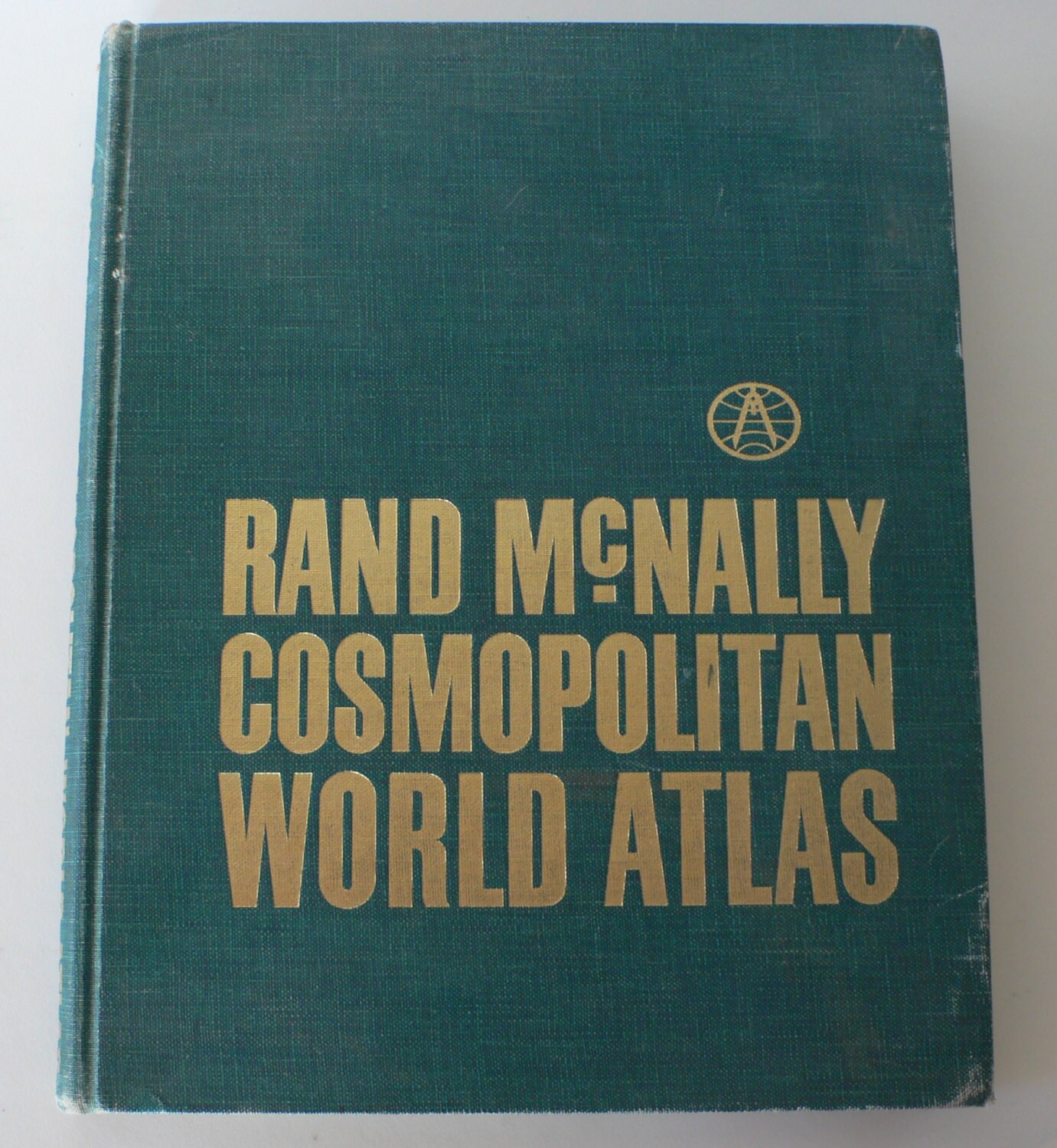 Vintage Book Rand McNally Cosmopolitan World By