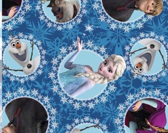 Sale Disney Frozen Fleece fabric From Springs fabrics