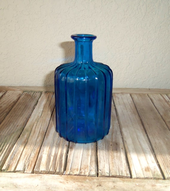 Vintage Blue Bottle By NostalgicNuance On Etsy   Il 570xN.712353924 Giz9 