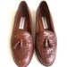 etienne aigner loafers / brown leather loafers 7