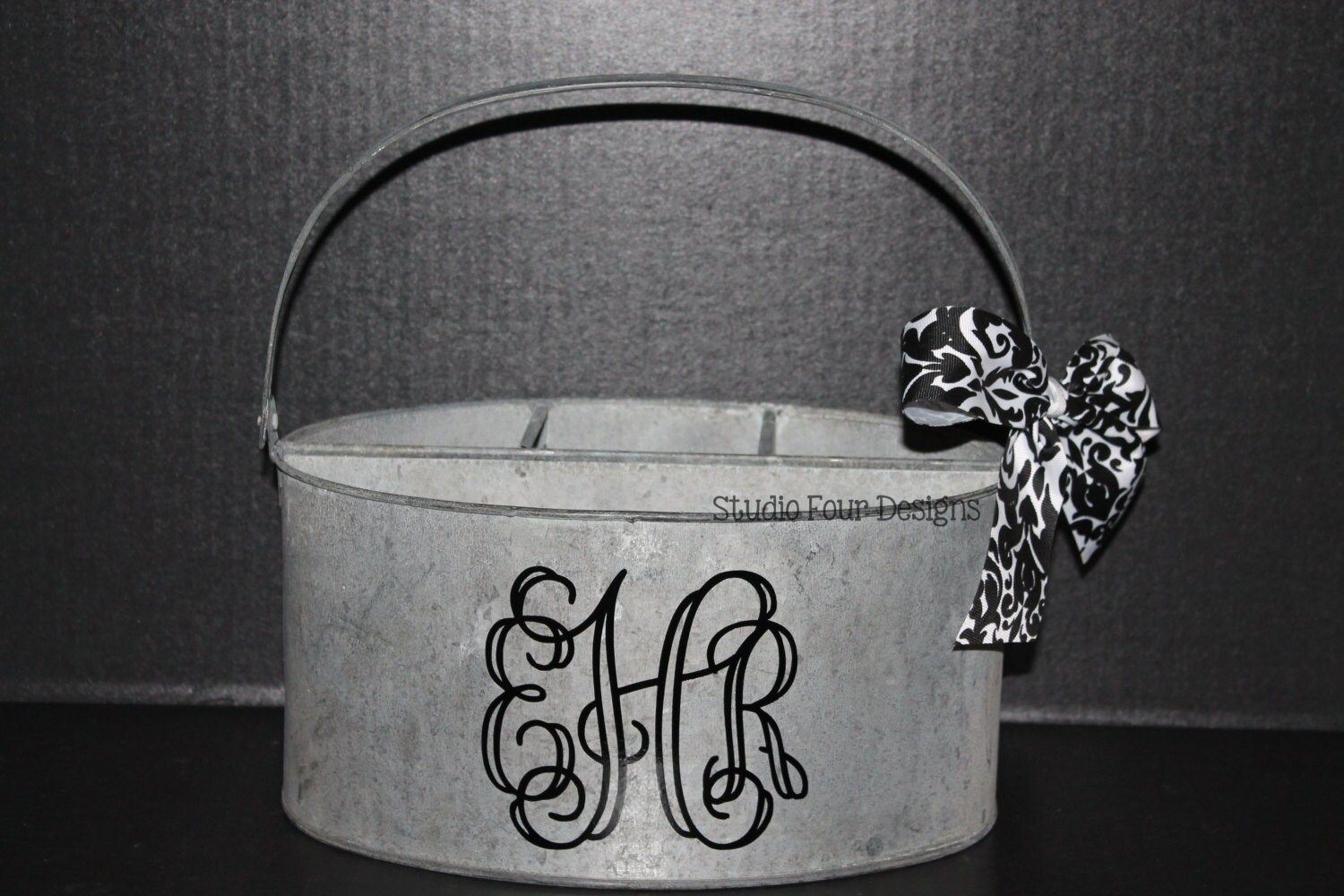 Personalized Kitchen Utensil Caddy Napkin Caddy