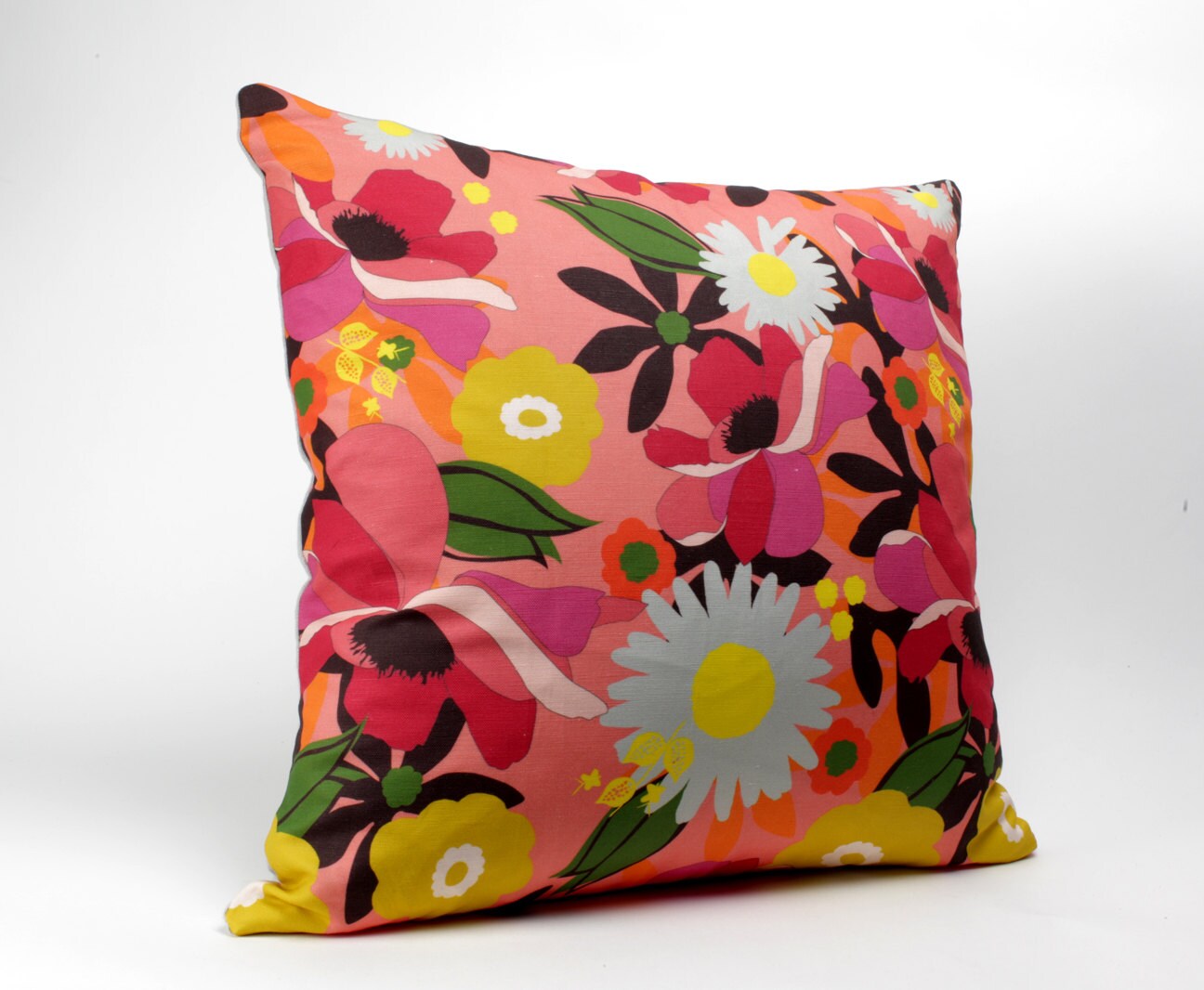 FLORAL Throw Pillows 18 inch square