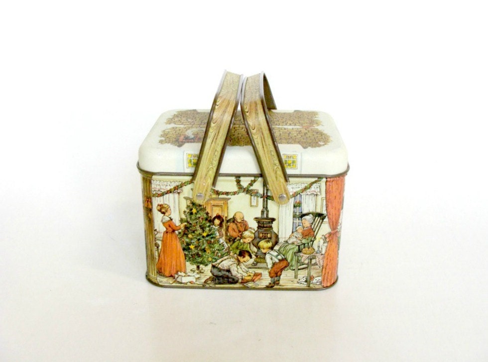 Potpourri Press Collectors Holiday Christmas Tin by browneyeddaisy