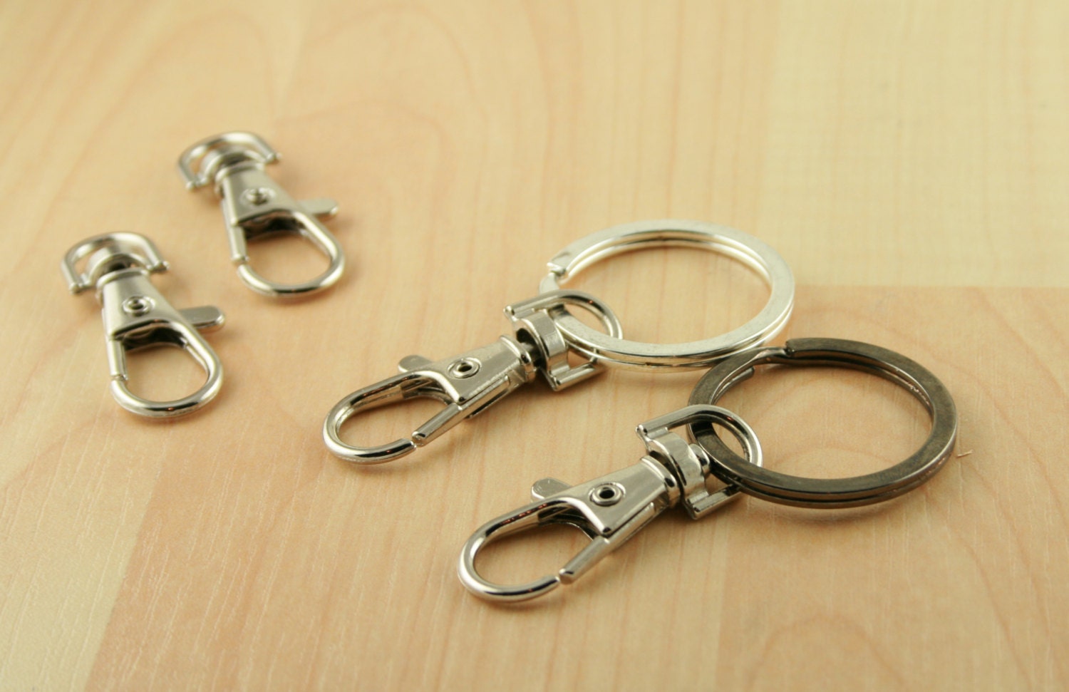 25 Large Swivel Key Ring Clips Handbag Clips by purplemountainbtq