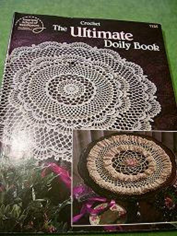 The Ultimate Crochet Doily Book by Stitchinthread on Etsy