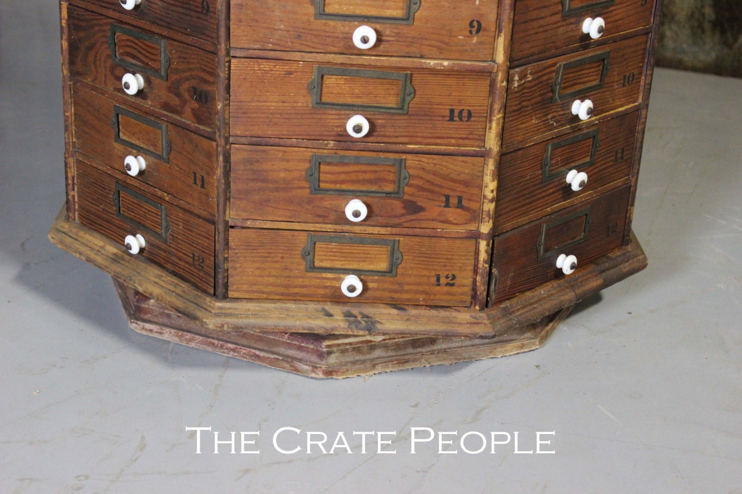 Primitive Lazy Susan Octagon Hardware Store