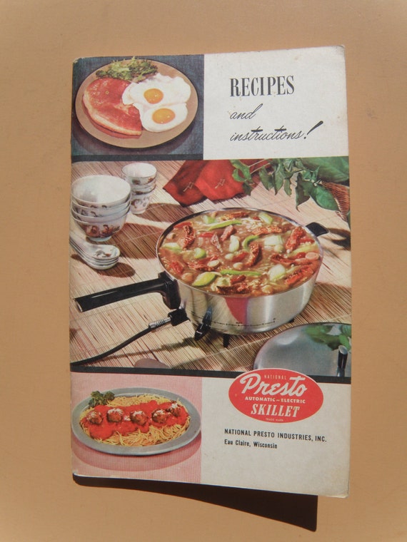 presto-skillet-cookbook-50-s-vintage-cookbook-by-onriversedge