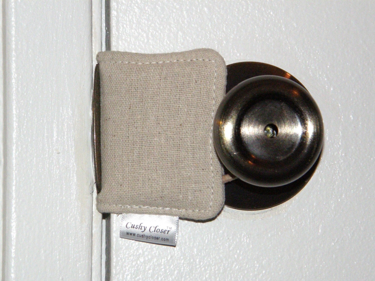 The Original Cushy Closer Door Cushion Natural