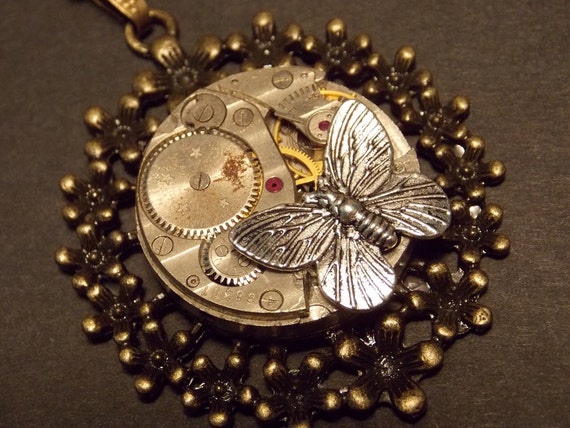 Botanist Steampunk Necklace by cmarie59405 steampunk buy now online Botanist Steampunk Necklace by cmarie59405 steampunk buy now online