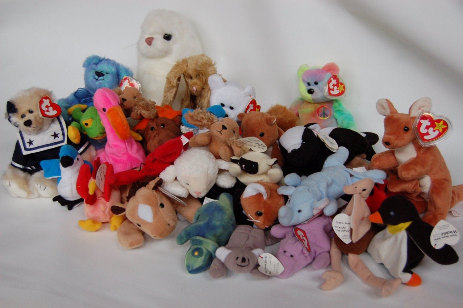 Vintage Beanie Baby collection Before 1996 Beanie by suitablebags