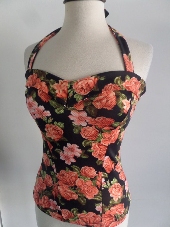 Items similar to Va Va Voom Bustier Top by Loreleis Vintage Comes in 25 ...