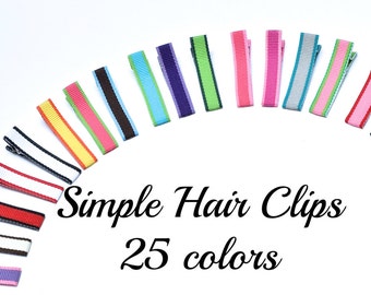 Hair Clips for Girls, Hair Clips Women, Hair Clip, Baby Hair Clips, Simple Hair Clip, Toddler Hair Clips, Alligator Clips, Small Hair Bows