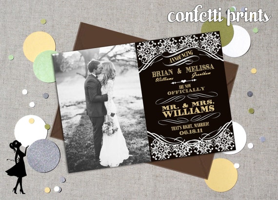 Wedding Thank You Card - VINTAGE LACE Printable Il_570xn