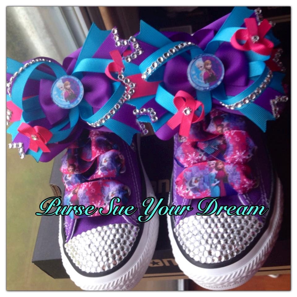 purple infant converse shoes
