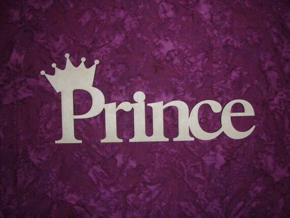 prince-with-crown-word-cut-out-unfinished-wood-connected