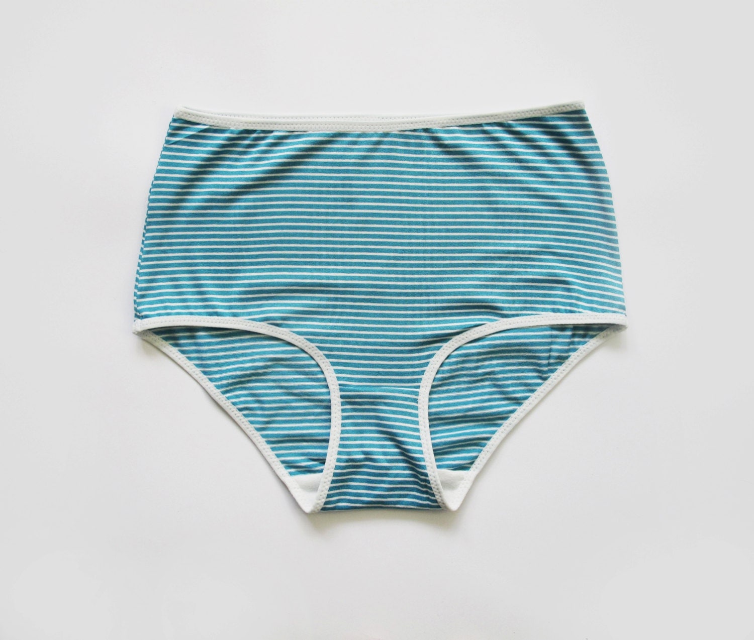 Blue Striped Panties 7