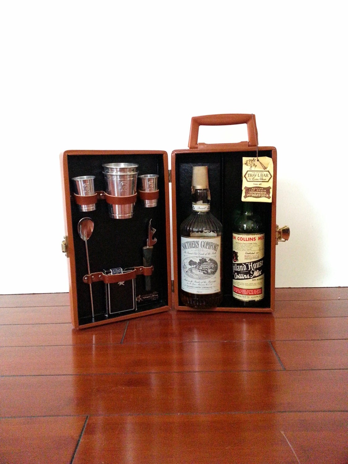 Liquor Travel Case Vintage Trav L Bar By Ever by