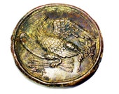 Civil War Belt Buckle, Eagle with Arrows and Olive Branch, Lead-filled Brass, Militaria Civil War Belt Buckle, Eagle with Arrows and Olive Branch, Lead-filled Brass, Militaria