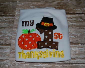 my first thanksgiving shirt