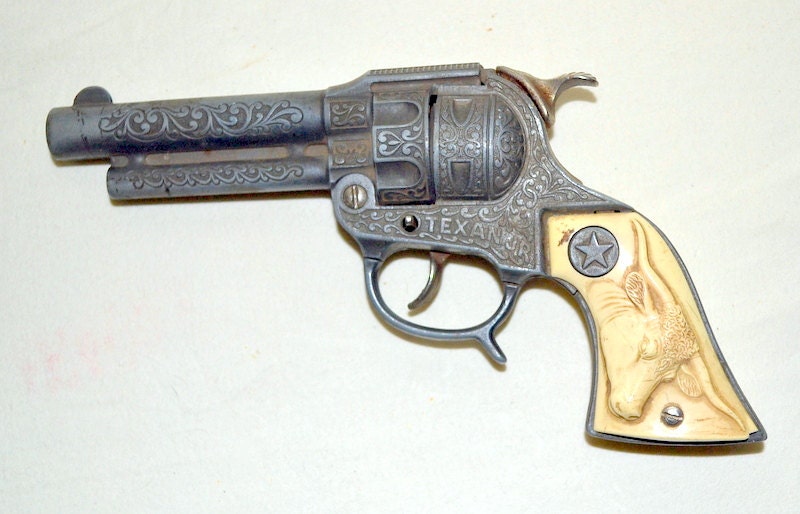 Collectable & Rare Hubley Texan Jr. Cap Gun 60