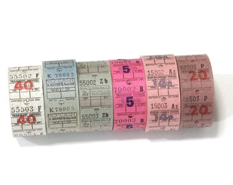 Bus ticket coupons
