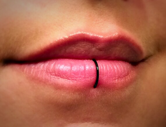 25 Pezzi Anelli Labbra In Acciaio Chirurgico 16G 8mm - Piercing Al Labbro Senza Gemme, Vcmart - Foto 8