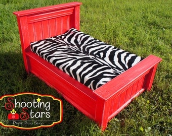 Photography Photo Prop Bed/ Photographers Prop/ Valentine's / Doll Bed/ Newborn Prop/ Distressed Furniture/