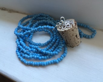 Cork necklace, butter beer cork necklace, luna necklace, halloween costume, luna cosplay